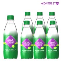 몽베스트 스파클링 워터 라임 500ml x 6개 탄산수 탄산음료 펫음료 갈증해소, 상세페이지 참조
