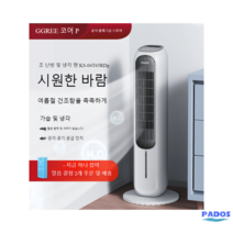 냉온풍기 냉난방기 이동식냉온풍기 에어컨 선풍기 냉난방 저소음 가정용, 화이트+블랙