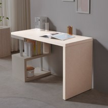 1200 원룸 ㄱ책상상판 원목데스크 좁은방 보조테이블, 엘다