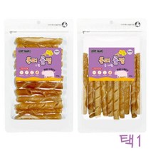 국산 무첨가물 한돈 돼지껍데기 개껌 택1 강아지치석껌 동물병원 천연개껌, 1개, 소형