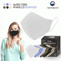 컬러마스크 숨e편한 KF94 KF-AD 2D 새부리형 컬러 100%국산 대형 소형 황사 방역 마스크 5매포장, 02-소형 새부리형마스크(그레이)