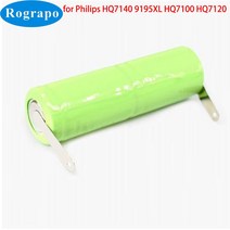 호환가능필립스 노렐코 면도기 9195XL HQ7100 용 새로운 2500mAh Ni-MH 배터리, 01 1PCS
