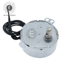 싱크로너스 모터 AC 220-240V 12V 5060Hz 동기 모터 5-6RPM 강력한 토크 4W CWCCW TYC-50, 02 AC 12V
