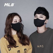 MLB 정품 연예인 마스크 패션 마스크 방한 마스크 자외선 차단기능 빨아쓰는 마스크, LA다저스1개, M사이즈