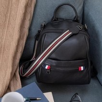 기타 남성천연가죽캐주얼백팩