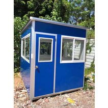 간이 주차장 사무실 휴게실 관리실 부스 컨테이너, 블루/1.5x2.0x2.3