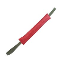 GHSHOP 튼튼한 개 물린 잡아당김 장난감 물린 소매 스틱 훈련 작은 대형 중형 개 야외 가져오기를 위한 물기 방지 2, 6.7x40CM, 나일론, 빨간색