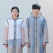 EVA 고급 레인코트 커플 우비 남성우의 여성비옷