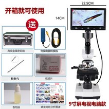 두피 검출기 카메라 현미경 얼굴 각질 피부 모발 진단, 9 인치 스크린 HDTV 컴퓨터 모델