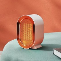 PRIME TIME탁상용 온풍기 저소음 대풍량 PTC 온풍 팬히터 전기온풍기, 화이트
