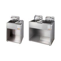 그랜드우성 전기튀김기 2구 스테인레스-6kw WS-EFS20S, 상세 참조
