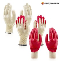 다용도 빨간코팅장갑 목장갑 반코팅 완코팅 가정용 정비용 공업용 작업장갑 GLOVE, 완전코팅장갑 10켤레