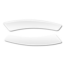 자동차 와이드 휀다 가드 투명 기스방지 차량 용품 전차종 보호 충돌 충격 스크래치 흠집 보호 엣지 부착, 와이드 휀다 가드2p