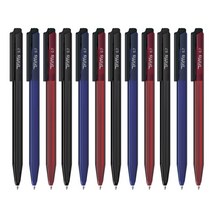 [문구조아] 볼펜 모나미 트리피스 0.7mm 유성 볼펜 12자루 검정, 5개