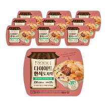 [랭킹닭컴] 맛있닭 다이어트 한식도시락 4종 10팩 구성, 03_시래기 강된장밥 10팩