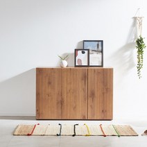 [KT알파쇼핑]파로마 에르엘 1200 템바보드 높은 거실장 수납장 (착불), 발리오크