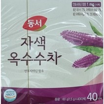 동서 자색옥수수차 40티백, 1.5g, 40개입, 1개