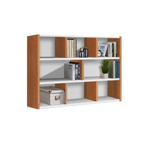 라레스 PET 3단1600 책장 OH, 블루화이트