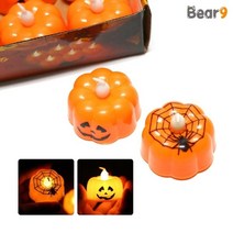 2000 파티벌룬 할로윈 티라이트 LED 라이트 양초 불빛 할로윈데이 할로윈장식 할로윈소품 장식 소품 파티, 단품