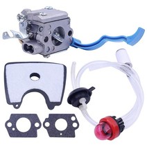 공기 연료 필터가있는 기화기 Husqvarna 125B 125BX 125BVX 용 리프 블로어 부품 Zama C1Q-W37 581798001, 01 MULTI