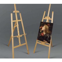 DingYi 드로잉 스케치 삼각대 미술학원 인테리어 카페, 1.5미터검은색 원목 이젤품질 모델