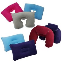 에어목쿠션 여행용 목베개 휴대용베개 차량목쿠션349285 L6