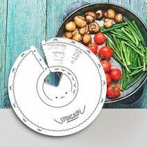 기름튀김방지캡 종이덮개 후파이팬덮개 50매 100매, 토토 기름방지캡-토캡100매