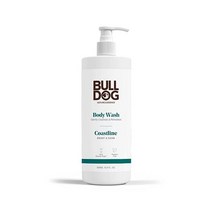 Bulldog 남성용 스킨케어 및 그루밍 바디 워시 코스트라인 500ml(16.9온스), Coastline