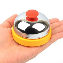 호출벨 콜벨 종 테이블벨 식당용 음식점 훈련벨 7.2X4.5CM 식당카운터벨 테이블벨 알림벨