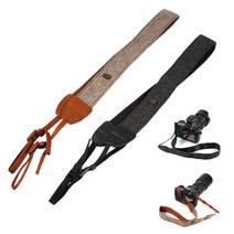 Mingjin 소니 니콘 캐논 펜탁스 DSLR Quick Belt 용 범용 디지털 카메라 숄더 넥 스트랩 벨트 (블랙), black