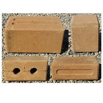 화분백화점 황토벽돌 황토몰탈 세라믹 황토자재, 황토벽돌소B형(3개1세트)