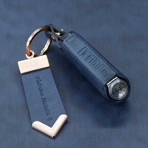 발칸노블 모하비더마스터 키케이스 자동차 스마트 가죽 키홀더 차키 커버, 발칸노블 K-06 (4버튼), 필기체(대.소) 필수입력기재, 아이보리