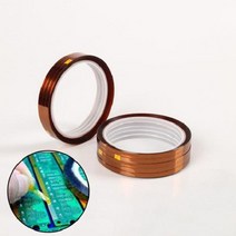 모비딕파워 [모비딕파워] 폼양면테이프 보수테이프 캡톤테이프 투명양면테이프 강력양면테이프, 아★ 전자 기판 고온 내열성 캡톤 테이프 10mm DD, [좋습니다]