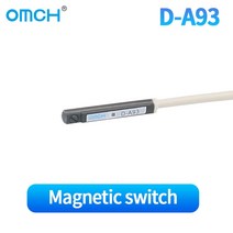 전장부품 OMCH-OMCH 마그네틱 스위치 인덕터 리미트 스트로크 근접 실린더 센서 2-와이어 정상 개방 24V 12, 03 D-A93