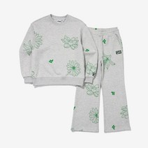 휠라키즈 FILA x Mardi 플라워 스웻셋업 FK2FSE3M02F-SGE