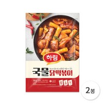 신선 하림 국물 닭떡볶이 700g 2봉, 2개