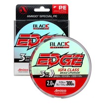 아미고 블랙 엣지 300M 선염합사 한치 갈치 삼치 초저신도 PE라인