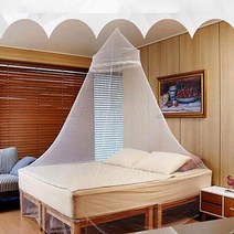 이티엔 캐노피 원형 모기장 침대 방충망 방장 천장형 아이방 공주 텐트, 원형 캐노피공주모기장