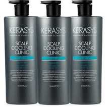 케라시스 샴푸 대용량 750ml 3개 두피클리닉 비듬 지성 쿨링, [AA4] 쿨샴푸 3개