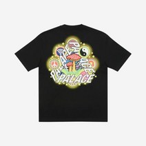 팔라스 번 5G 티셔츠 블랙 - 22FW Palace Bun 5G T-Shirt Black - 22FW