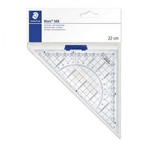 스테들러 568 35 마스 기하 삼각자 22cm, 본상품선택