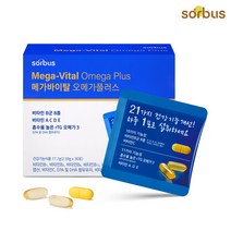 소버스 메가바이탈 오메가플러스 30포 30일분, 77.7g, 1개