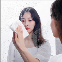 안깨지는 부착 전신 붙이는 거울 시트지 안전거울, 실버 60*150cm