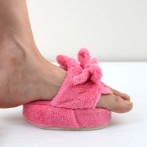 다리 종아리 살빼기 슬리퍼 까치발 신발 다이어트