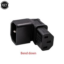 티브브라켓 벽걸이 거치대 TV 브라켓 받침대 10a 3pin iec connector down up 90 angular iec 320 c14 male to c13 전원 93, 다른, 아래에