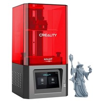 Creality 공식 업그레이드 HALOT-ONE (CL-60) 레진 3D 프린터 정밀한 내부 광원 Wi-Fi 제어 빠른 인쇄 듀얼 냉각 필터링 시스템 상자에서 꺼내자마자 조립, Halot One