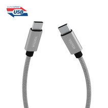 웨이크 C타입 고속 충전 PD 케이블 USB 3.1 Gen1 C to C 타입 60W, CC고속충전케이블 웨이크 1.0m