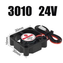 3D 프린터용 냉각팬 원심 송풍기 브러시리스 2 선 냉각 팬 3010 4010 5015 5010 DC 12V 24V, 12.1PCS - 3010 24V
