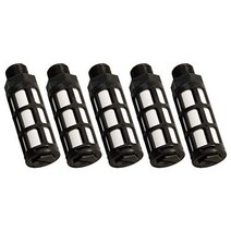 Quickun Plastic Exhaust Air Silencer 3/8” Air Line Pneumatic Muffler Black Air Compressor Fitting (, 1