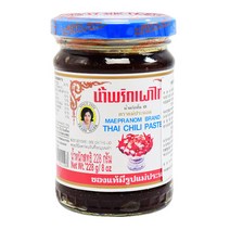 태국소스 메프라놈 칠리페이스트 114g 228g 513g MAEPRANOM THAI CHLI PASTE, 1개